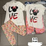 Komplety DZIECIĘCA size 6-9 m_ paczka 4szt _1 kolor 1555187