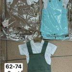 Komplety DZIECIĘCA size 62-74_ paczka 6szt _1 kolor 1555243