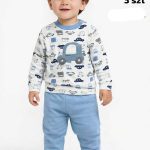 Komplety DZIECIĘCA size 9-18 m_ paczka 6szt _1 kolor 1555257