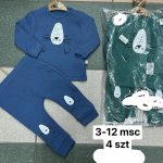 Komplety DZIECIĘCA size 3-12 m_ paczka 4szt _1 kolor 1555263