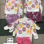 Komplety DZIECIĘCA size 6-18 m_ paczka 4szt _1 kolor 1555577