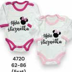 Body DZIECIĘCA size 62-86_ paczka 5szt _1 kolor 1555635