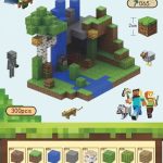 KLOCKI MAGNETYCZNE BLOKI MINECRAFT 300 EL 5851261