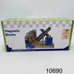 100EL KLOCKI MAGNETYCZNE BLOKI MINECRAFT 6430071