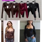 Body Damskie wloskie_ Size uni _paczka 5szt_mix kolor 7423979