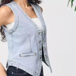 Kamizelki Jeansowe DAMSKA _size xs-xl _paczka 10szt_ 7424003