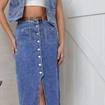 Kamizelki Jeansowe DAMSKA _size xs-xl _paczka 10szt_ 7424005