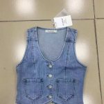 Kamizelki Jeansowe DAMSKA _size xs-xl _paczka 10szt_ 7424007