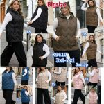 Kamizelki Damskie _size 3XL-7xl_paczka 5szt 1 kolor 7424033