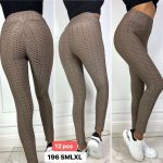 Legginsy DAMSKA _size S-XL _paczka 12szt_1 kolor 7425976