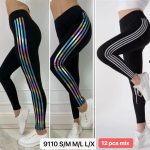 Legginsy  DAMSKA _size S-XL _paczka 12szt_MIX kolor 7425977