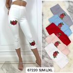 Legginsy DAMSKA _size S-XL _paczka 12szt_MIX kolor 7425997