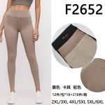 Legginsy DAMSKA_size 2-6xl_paczka 12 szt_MIX kolor 7426013
