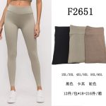 Legginsy DAMSKA_size 2-6xl_paczka 12 szt_MIX kolor 7426015