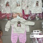 Komplety DZIECIĘCA size 74-86_ paczka 6szt _1 kolor 7426798