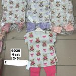 Komplety DZIECIĘCA size 2-5 lat_ paczka 4szt _1 kolor 7426816