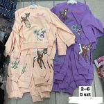 Komplety DZIECIĘCA size 2-6 lat_ paczka 5szt _1 kolor 7426833