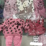 Komplety DZIECIĘCA size 2-5 lat_ paczka 4szt _1 kolor 7426836