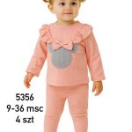 Komplety DZIECIĘCA size 9-36 m_ paczka 4szt _1 kolor 7427406