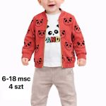 Komplety DZIECIĘCA size 6-18 m_ paczka 4szt _1 kolor 7427409