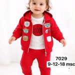 Komplety DZIECIĘCA size 9-18 m_ paczka 6szt _1 kolor 7427411