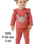 Komplety DZIECIĘCA size 9-36 m_ paczka 4szt _1 kolor 7427415