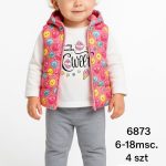 Komplety DZIECIĘCA size 6-18 m_ paczka 4szt _1 kolor 7427419