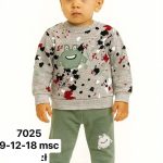 Komplety DZIECIĘCA size 9-18 m_ paczka 6szt _1 kolor 7427422