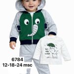 Komplety DZIECIĘCA size 12-24 m_ paczka 6szt _1 kolor 7427436