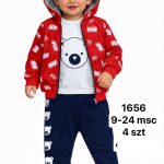 Komplety DZIECIĘCA size 9-24 m_ paczka 4szt _1 kolor 7427441