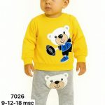 Komplety DZIECIĘCA size 9-18 m_ paczka 6szt _1 kolor 7427451
