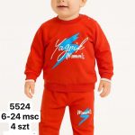 Komplety DZIECIĘCA size 9-24 m_ paczka 4szt _1 kolor 7427453