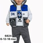 Komplety DZIECIĘCA size 6-18 m_ paczka 6szt _1 kolor 7427455