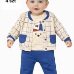 Komplety DZIECIĘCA size 0-12 m_ paczka 4szt _1 kolor 7427459