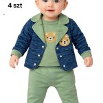 Komplety DZIECIĘCA size 0-12 m_ paczka 4szt _1 kolor 7427460