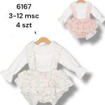 Komplety DZIECIĘCA size 3-12 m_ paczka 4szt _1 kolor 7427461