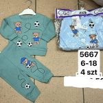 Komplety DZIECIĘCA size 6-18 m_ paczka 4szt _1 kolor 7427463