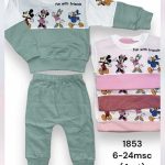 Komplety DZIECIĘCA size 6-24 m_ paczka 4szt _1 kolor 7427467