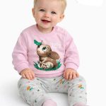 Komplety DZIECIĘCA size 6-18 m_ paczka 6szt _1 kolor 7427469