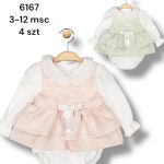 Komplety DZIECIĘCA size 3-12m_ paczka 4szt _1 kolor 7427471