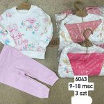 Komplety DZIECIĘCA size 9-18 m_ paczka 6szt _1 kolor 7427473