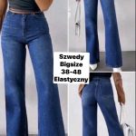Jeansy DAMSKA _size 38-48_paczka 12szt_ 7425881