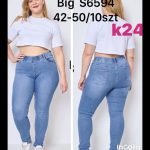 Jeansy DAMSKA _size 42-50_paczka 10szt_ 7425889