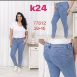 Jeansy DAMSKA _size 38-48_paczka 10szt_ 7425894