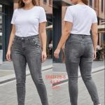 Jeansy DAMSKA _size 44-54_paczka 10szt_ 7425899