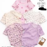 Body DZIECIĘCA size 0-3 m_ paczka 5szt _mix kolor 7426713