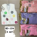 Kamizelki DZIECIĘCA size 80-104_ paczka 4szt _1 kolor 7426760