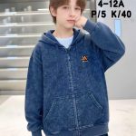 Kurtki Jeansy DZIECIĘCA size 4-12 lat_ paczka 5szt _1 kolor 7426957