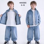 Kurtki Jeansy DZIECIĘCA size 8-16 lat_ paczka 5szt _1 kolor 7426961
