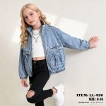 Kurtki Jeansy DZIECIĘCA size 8-16 lat_ paczka 5szt _1 kolor 7426965